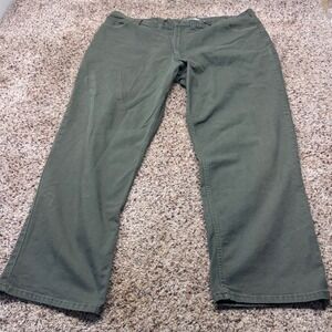 Carhartt Relaxed Fit Rugged Flex Work Pants Khaki Cargo Pockets‎ Men 44x32